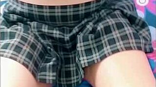 I fuck my schoolmate after classes, she sucks and rides my dick