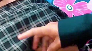 I fuck my schoolmate after classes, she sucks and rides my dick