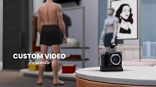 i'm watching this rough 3d hentai fucking through his lens. it's so intense.