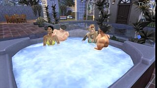 Sims xxx series: Passion and danger in Spanish-Spanish dubbed episode 11