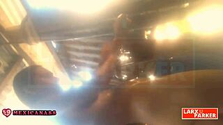 Kassandra masturbates in bathroom for virtual casting?