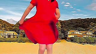 i'm a sissy crossdresser riding cowgirl on webcam as a sexy ladyboy model