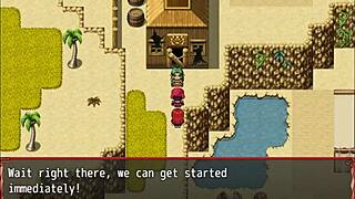 Harem game features huge facial and accidental boner