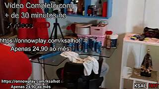 Sultry Brazilian shemale's hardcore anal scene with big cock