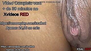 Sultry Brazilian shemale's hardcore anal scene with big cock