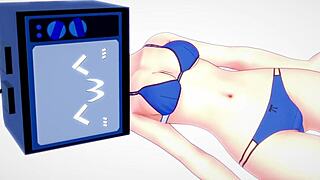 Tv Woman Strips Bikini For Bold Bed Fucking