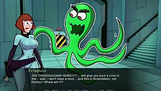 i watch danny phantom's amity park hentai where the redhead milf gets rough with big tits and ass