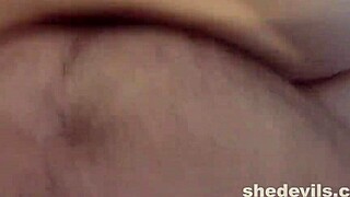 Tiny tits Russian amateur having sex in the bathroom