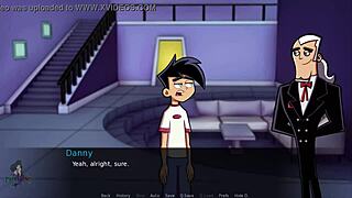 i watch danny phantom's amity park hentai where the redhead milf gets rough with big tits and ass