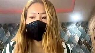 Nepali Girl From Sikkim Performs Live Show