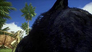 Pov Intense Fucking of Two Gay Wolves in Wildlife