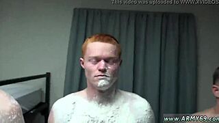 army hazing with naked showering and fucking