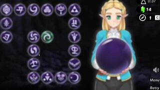 i'm playing zelda spirit orbs part 1, and it's so hot with all the sex scenes, like blowjobs and anal!