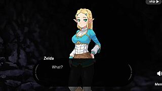 i'm playing zelda spirit orbs part 1, and it's so hot with all the sex scenes, like blowjobs and anal!