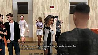 i fucked the hot cashier in wild hentai game