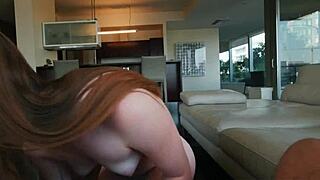 Teen girl takes a big black cock deep in her tight asshole for intense anal sex