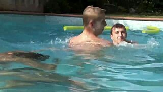 Twinks Feel Ecstasy In Outdoor Orgy