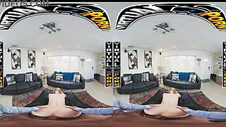 Busty Blonde Babe Blake Blossom Blooms In VR