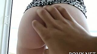 Pretty teenage girl goes wild and naughty