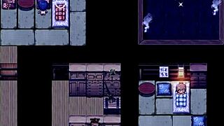 I watch tanned girl natsuki give handjob to married man in bathroom