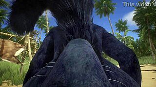 Pov Intense Fucking of Two Gay Wolves in Wildlife