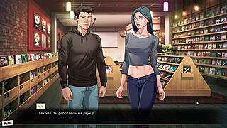 Complete gameplay with fucking and riding in hentai style