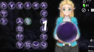 i'm playing zelda spirit orbs part 1, and it's so hot with all the sex scenes, like blowjobs and anal!