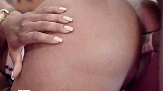 Girlfriend and I get fucked like real sluts in threesome with big cocks.