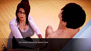 Waifu Academy Uncensored: Schoolboy Explores Big Tits In Hentai Episode 2