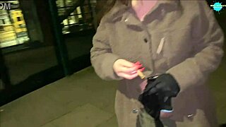 oh man, cracky totally forgets about those objects in her pussy outdoors! 😂