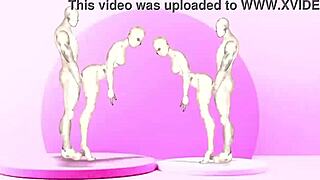 Twins Interact with Girls in Hentai