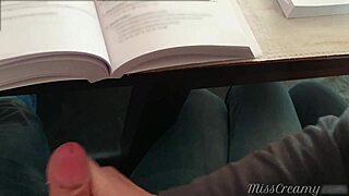 oops, teacher caught jerkin’ student’s cock in class