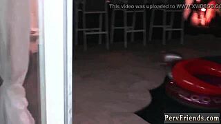 Dorm Party Gone Wild! First Time Anal in 4some POV Freak Show!