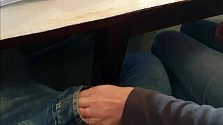 oops, teacher caught jerkin’ student’s cock in class