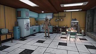 Fallout 4 parody with the pastry chef in a fun adventure