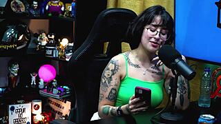 Martina Oliveira evaluates Ruan's big dick during the outdoor casting, getting horny from the close-up view.