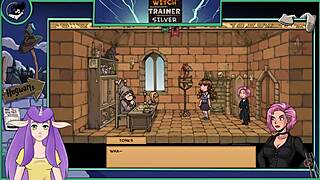 Bold Witch Trainer Silver Part 14 Unveils Big Anime Tits