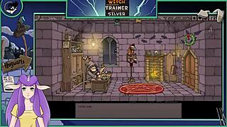 Bold Witch Trainer Silver Part 14 Unveils Big Anime Tits