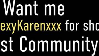 Karen Fisher got her mature pussy screwed by a massive long cock.