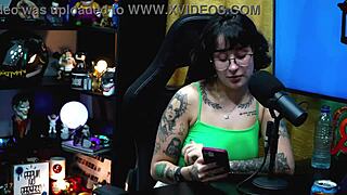 Martina Oliveira evaluates Ruan's big dick during the outdoor casting, getting horny from the close-up view.