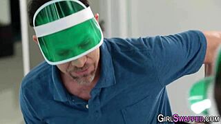 teen gets jizzed by older dude in hardcore