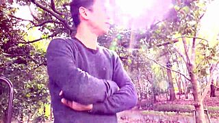 Why do hinako's big tits shake on her bike?