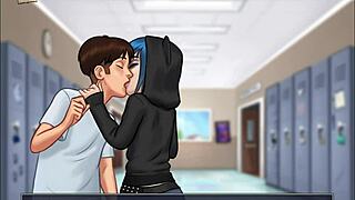 summertime saga episode 98 featuring erotic blonde scenes with big tits