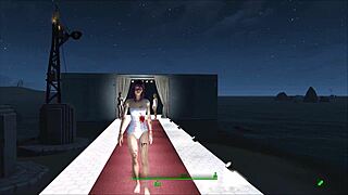 Fallout 4 and Cyberpunk 2077-inspired anime hot fashion