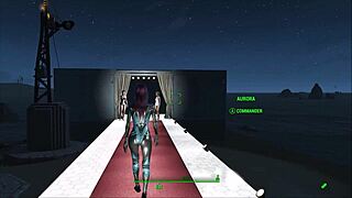 Fallout 4 fashion inspired by cyberpunk 2077