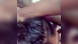 Wheelchair guy passionately sucks big black cock in public outdoor scene