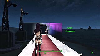 Fallout 4 and Cyberpunk 2077-inspired anime hot fashion