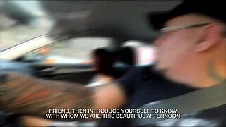 hotwife in bedroom with couple and latina casting