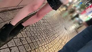 Part1 F-Cup Beauty Mari Gets Rotor Teased in Car. No-Panties Hotel Play with Melting Face, Stunning White Ass, Pink Nipples, Vibes in Pussy, Cock in Mouth, Total Submission for Endless Creampie Action!