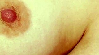 I watch the captivating blonde milf explore her sexy figure